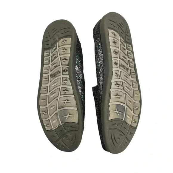 BOBS Shoes Womens black Sparkle Slip On Comfort Foam Casual Flats Slip US 6.5 - Picture 6 of 7